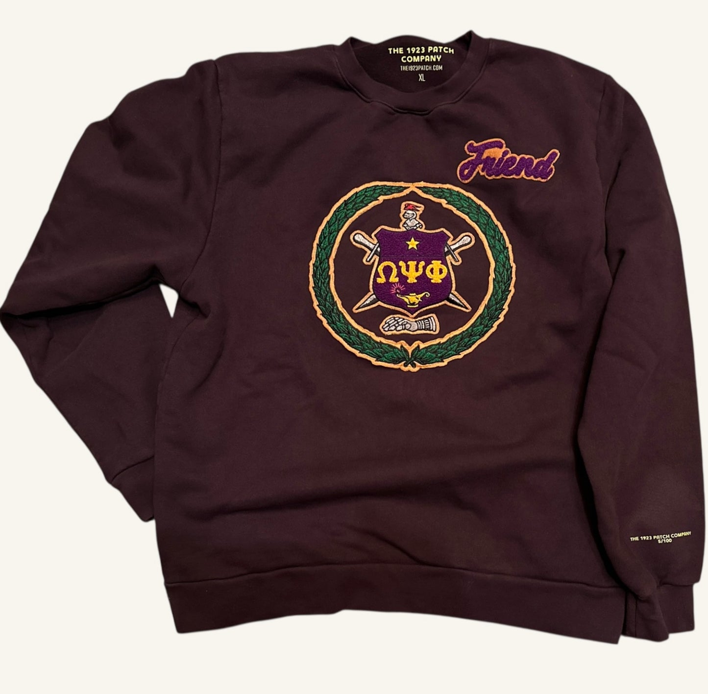 LIMITED RUN:1914 Plum Heaven Escutcheon Crew only 100 produced