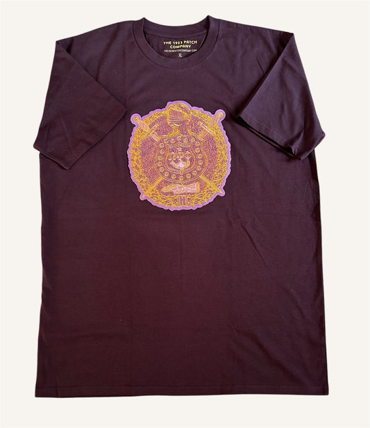 1923 Escutcheon Plum Shirt
