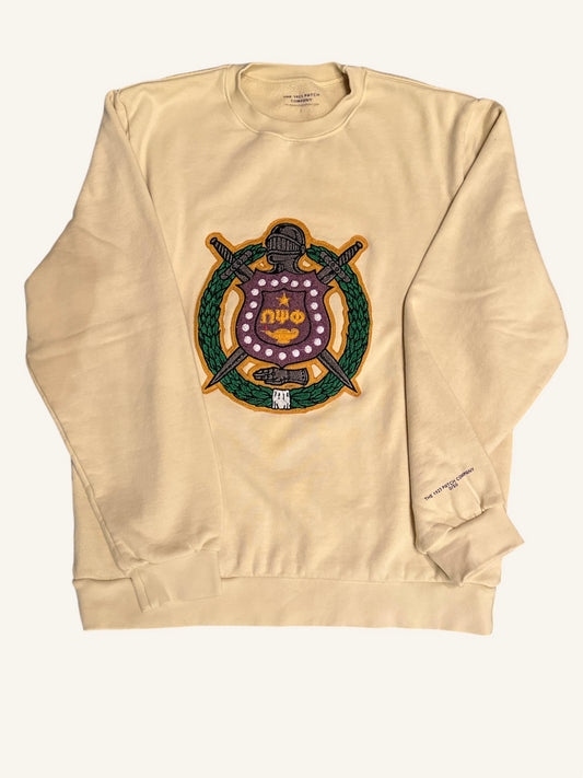 PRE ORDER LIMITED RUN:Cream 1968 Escutcheon Crew only 50 produced