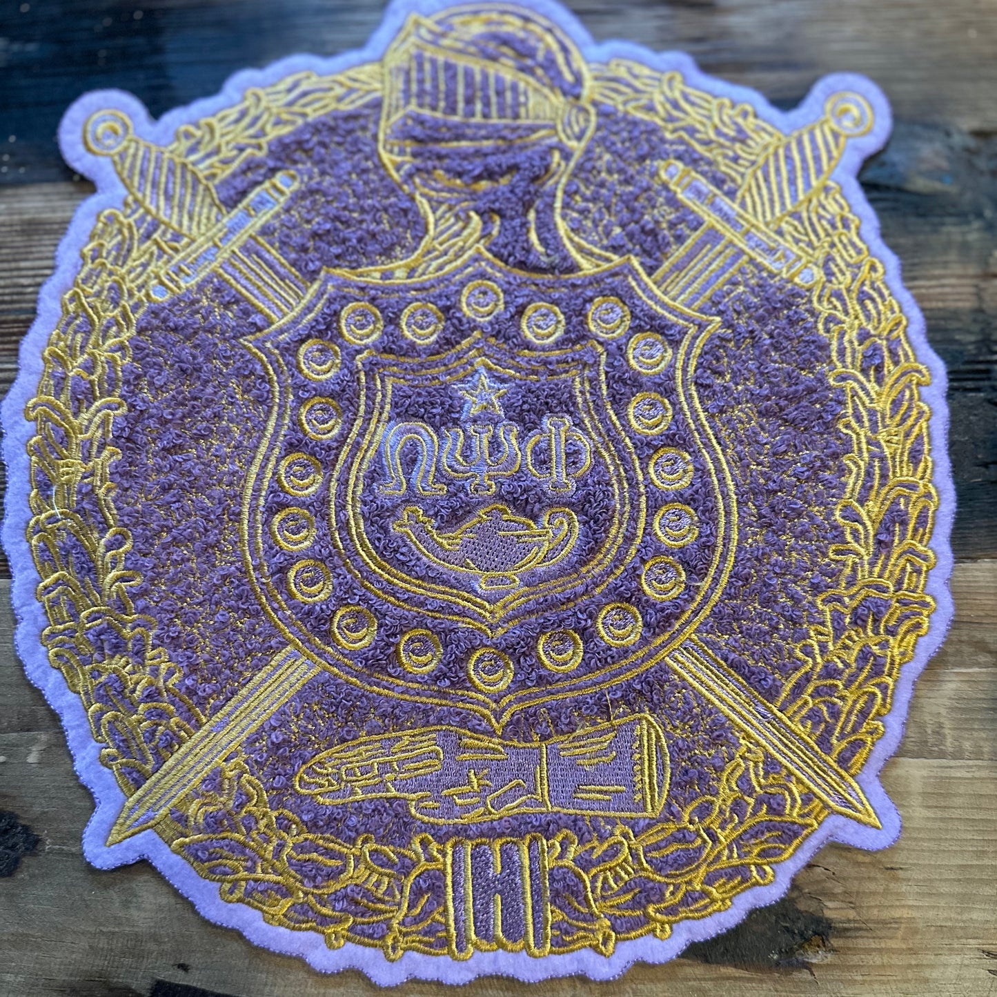 1923 Escutcheon Patch (Chenille 9.5 Inches)