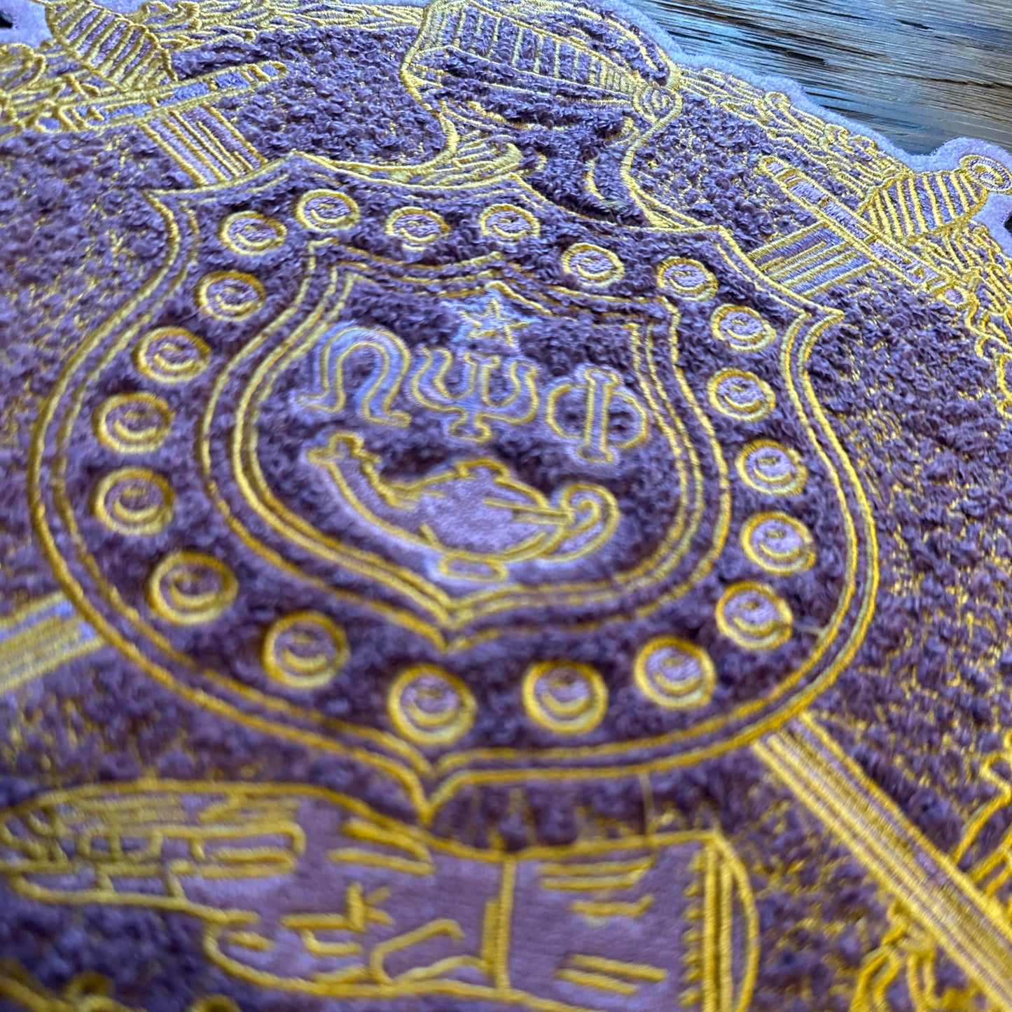 1923 Escutcheon Patch (Chenille 9.5 Inches)