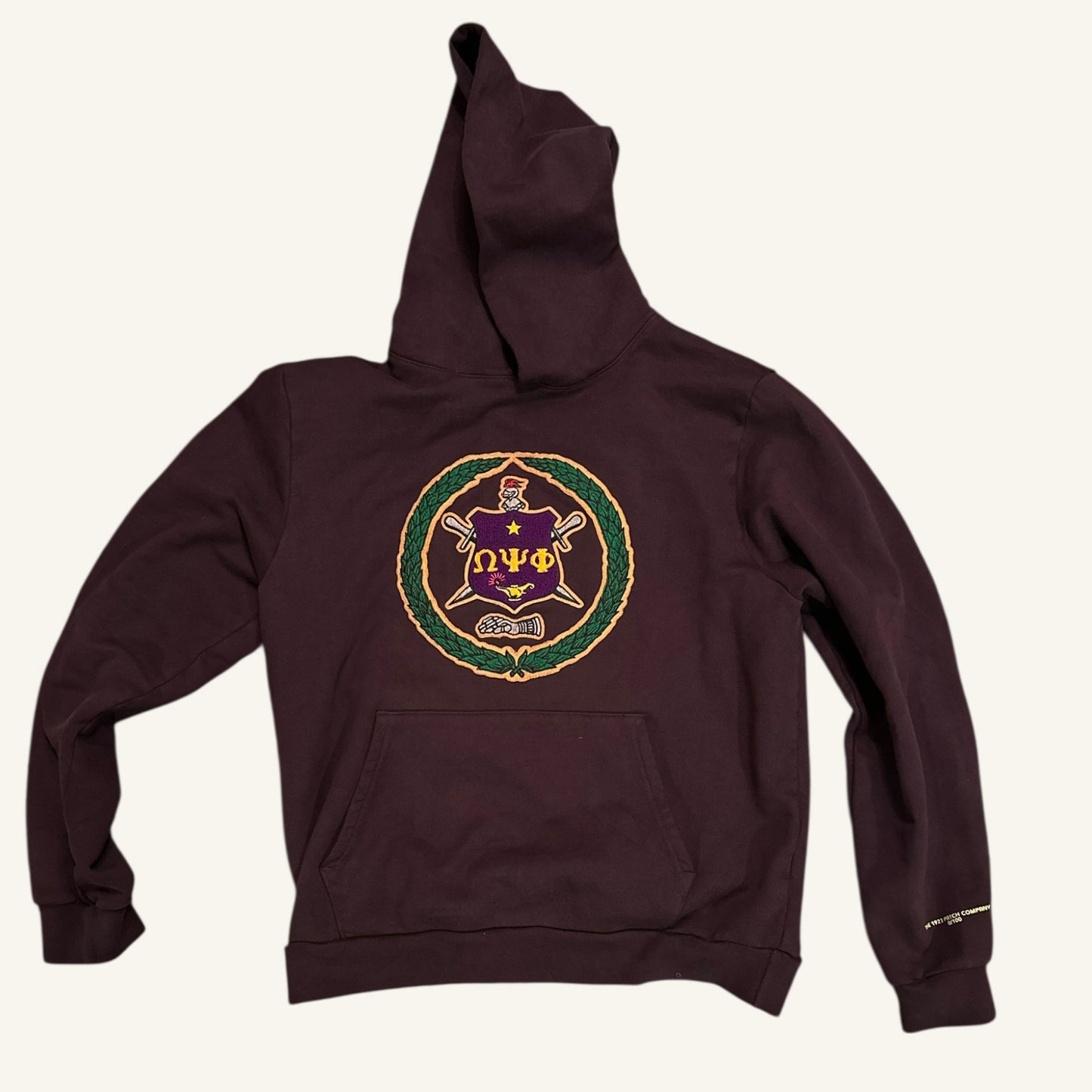 LIMITED RUN: Plum Heaven 1914 Escutcheon Hoodie