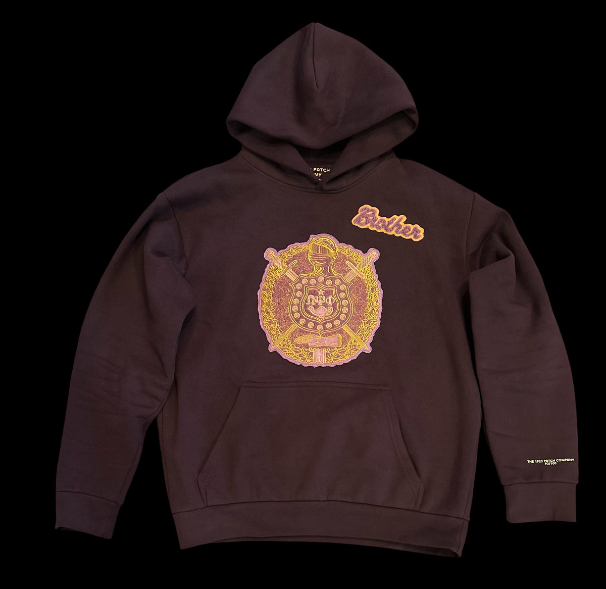 LIMITED RUN: Plum Heaven 1923 Escutcheon Brother Hoodie