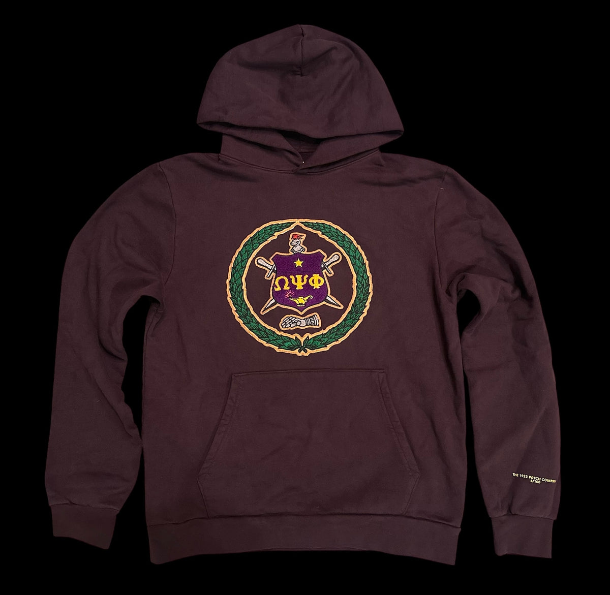LIMITED RUN: Plum Heaven 1914 Escutcheon Hoodie